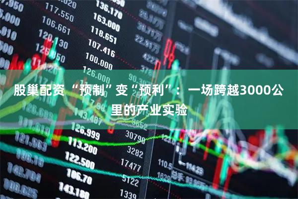 股巢配资 “预制”变“预利”：一场跨越3000公里的产业实验