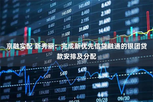 京融实配 新秀丽：完成新优先信贷融通的银团贷款安排及分配